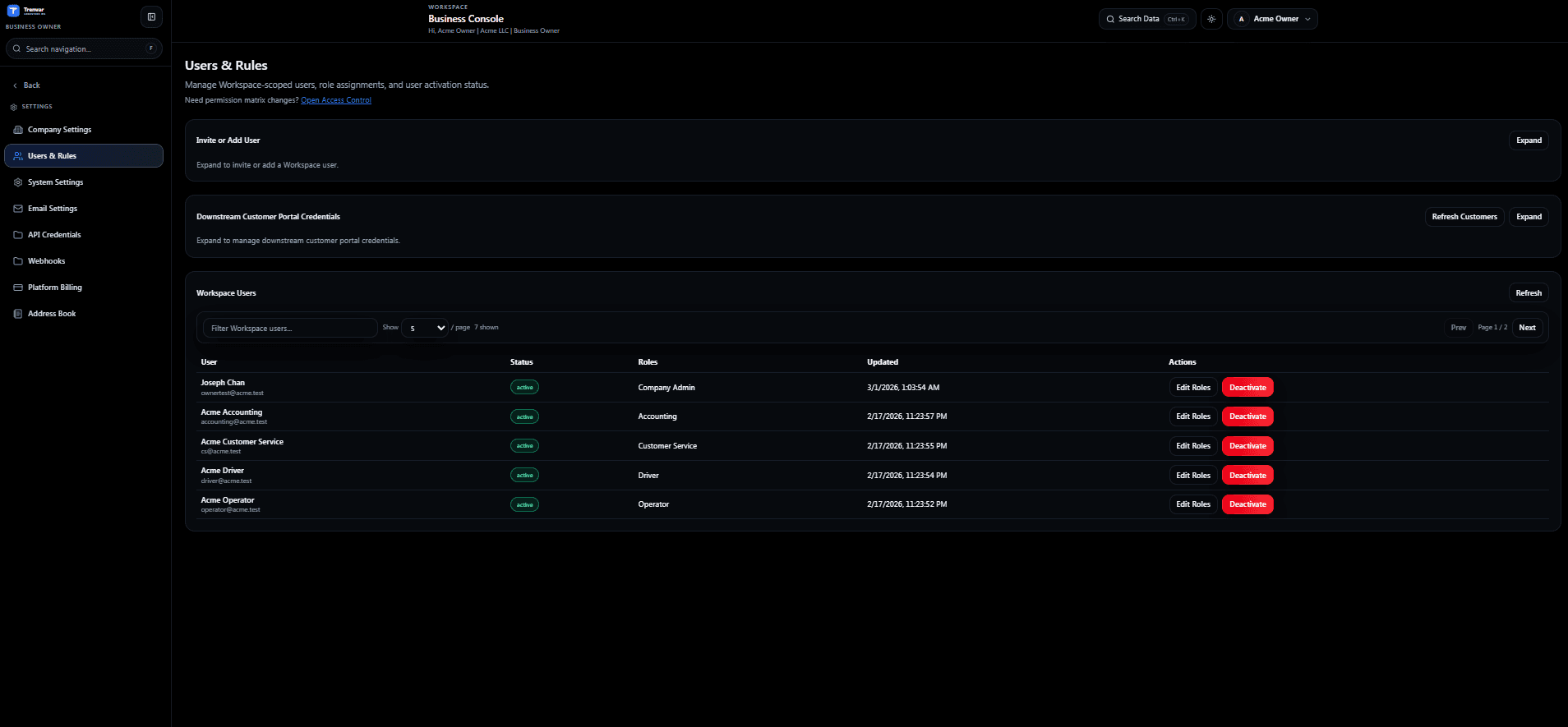 Integrations, API, and Webhooks visual