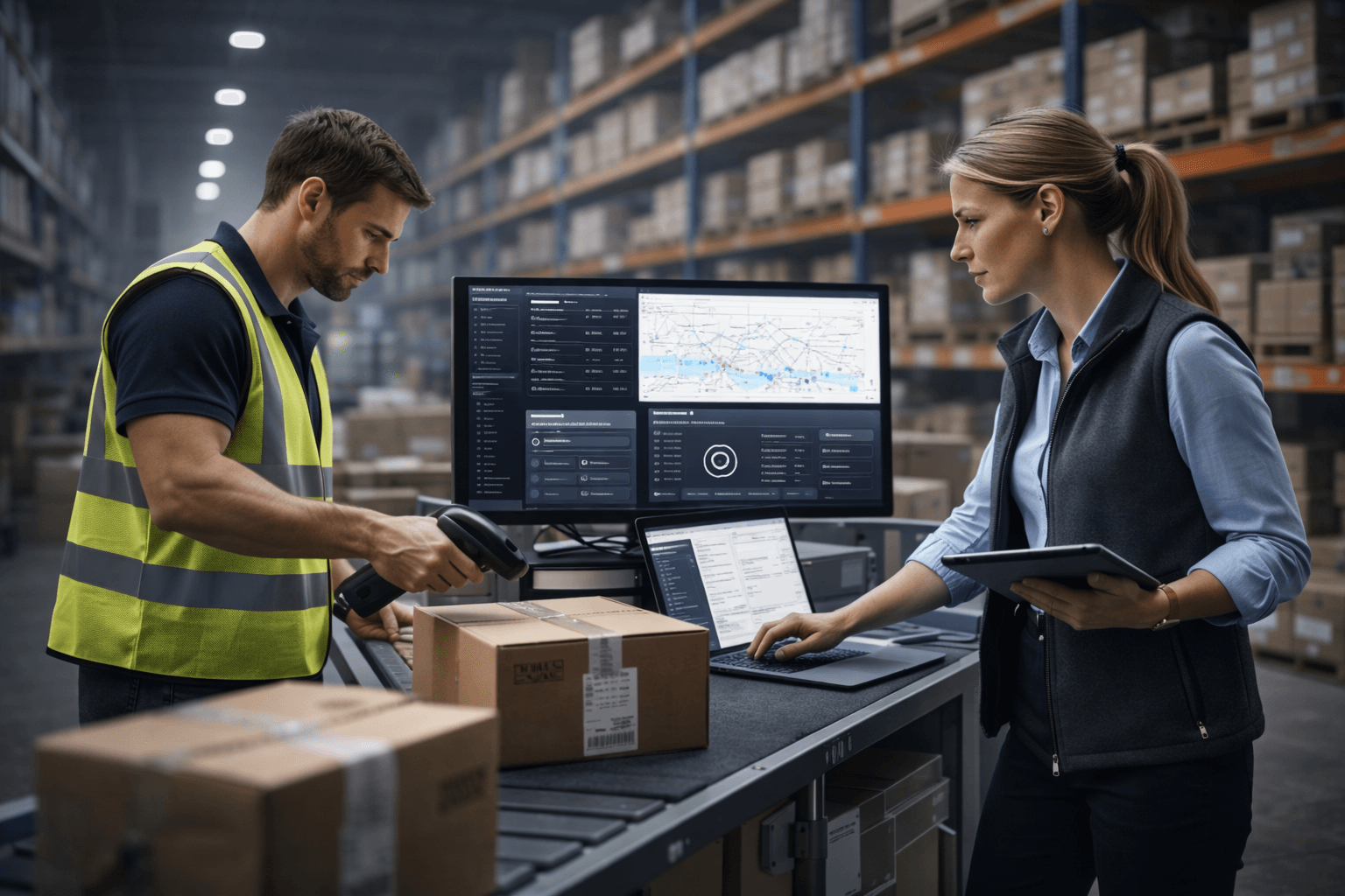 3PL operations team managing warehouse workflows
